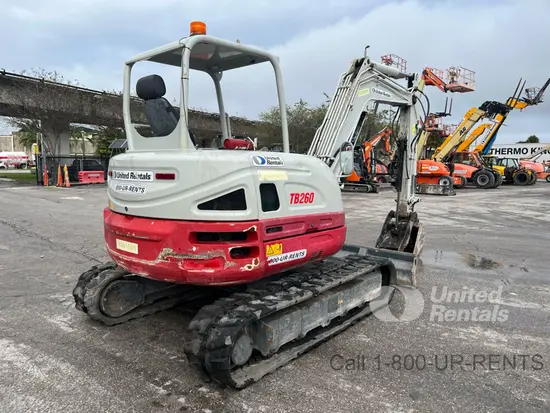 2021 Takeuchi TB260 Mini Excavator