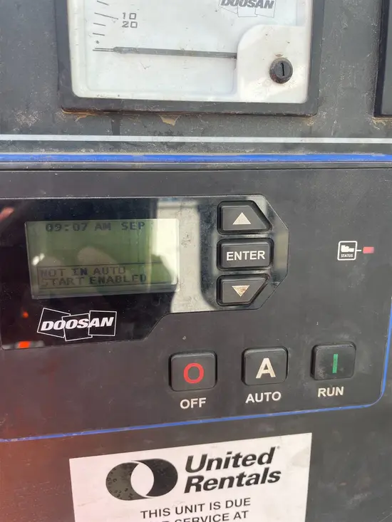 2018 Doosan G25WDO-T4F Diesel Generator