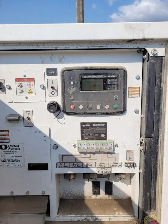 2023 Wacker Neuson G50 T4F 600V Diesel Generator