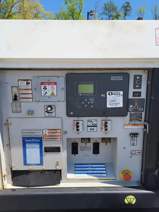 2017 Wacker Neuson G25 T4F Diesel Generator