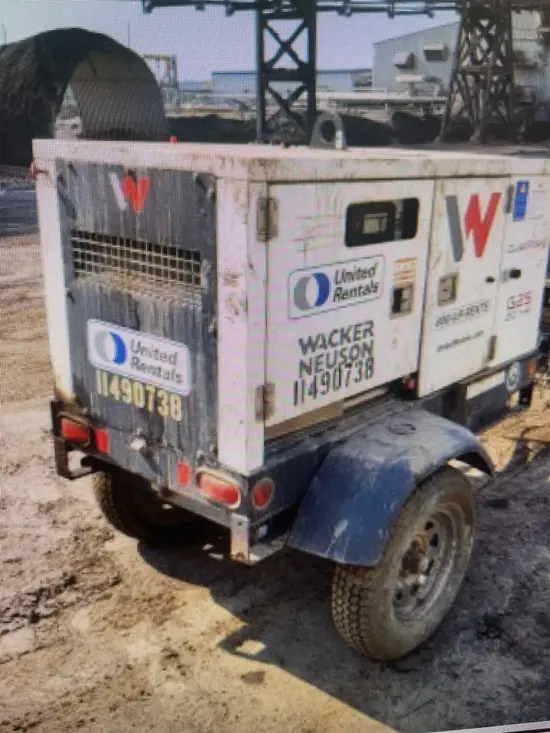 2022 Wacker Neuson G25 T4F Diesel Generator