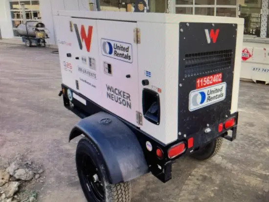 2022 Wacker Neuson G25 T4F Diesel Generator