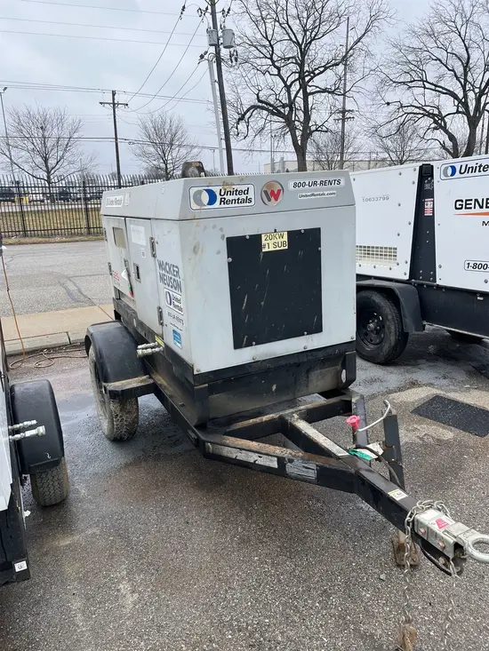 2018 Wacker Neuson G25 T4F Diesel Generator
