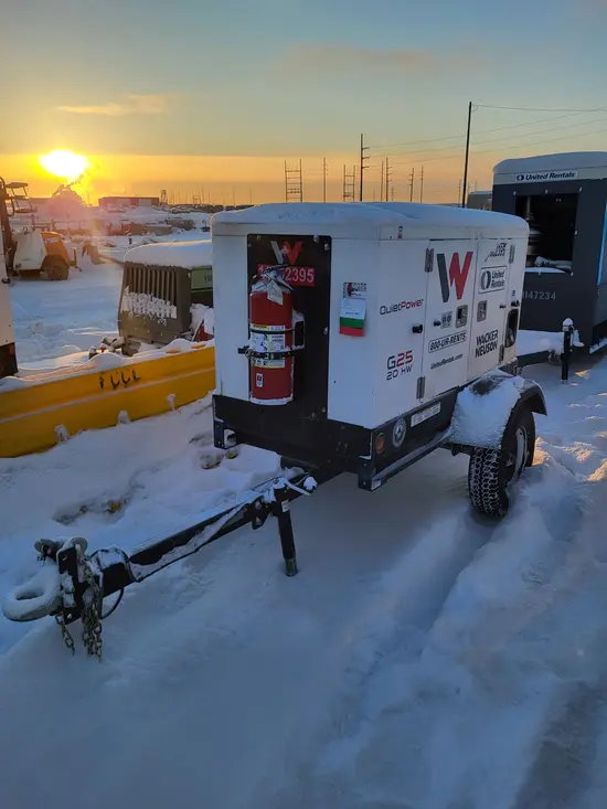 2022 Wacker Neuson G25 T4F Diesel Generator