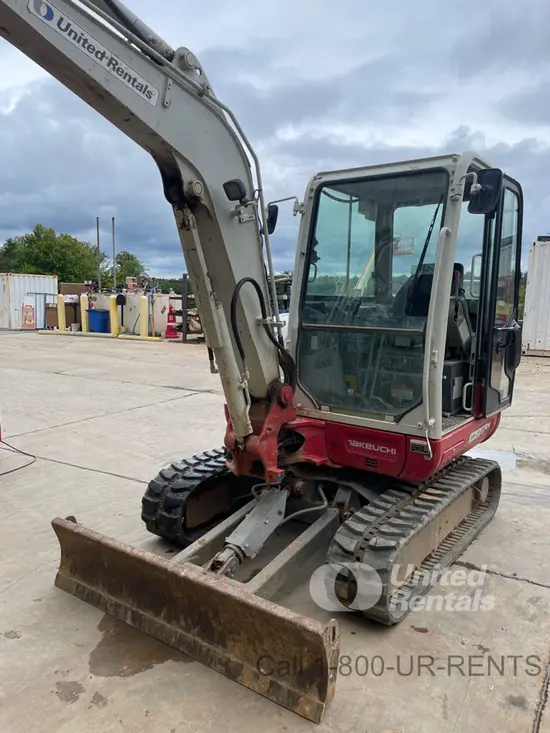2022 Takeuchi TB240C Mini Excavator