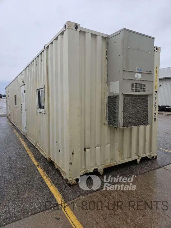 2014 MOBILE TRL 48' AO GLO Ground-Level Office Container