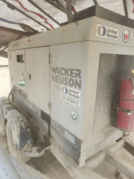 2021 Wacker Neuson G50 T4F Diesel Generator
