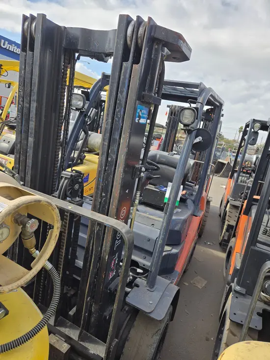 2019 Toyota 8FGU25 Warehouse Forklift