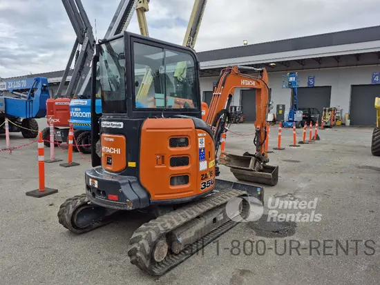 2023 HITACHI ZX35U-5 Mini Excavator