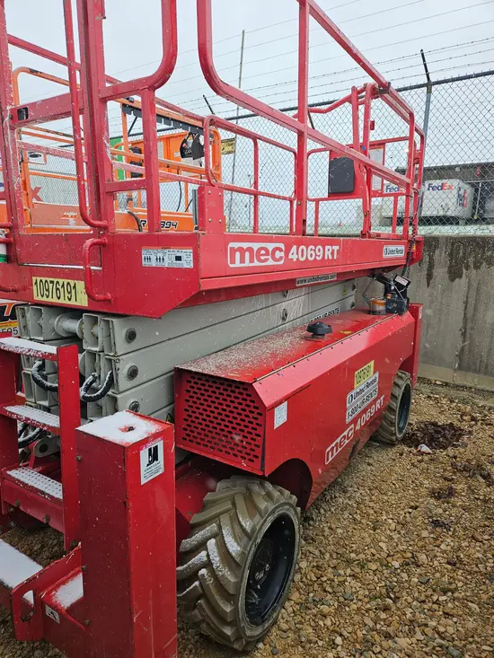 2019 MEC 4069RT Rough Terrain Scissor Lift