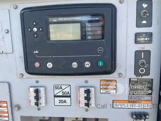 2019 Wacker Neuson G25 T4F Diesel Generator
