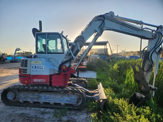 2018 Takeuchi TB280FR Excavator
