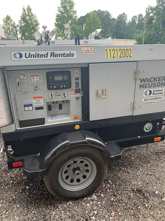 2021 Wacker Neuson G25 T4F Diesel Generator