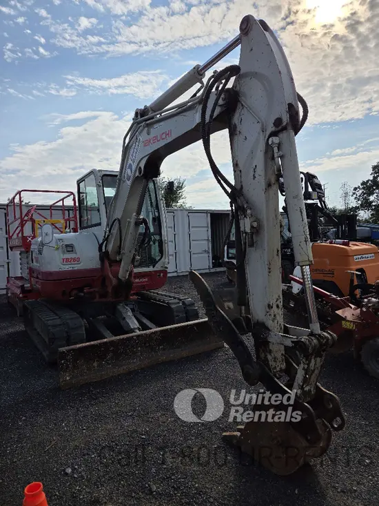 2021 Takeuchi TB260CR Mini Excavator
