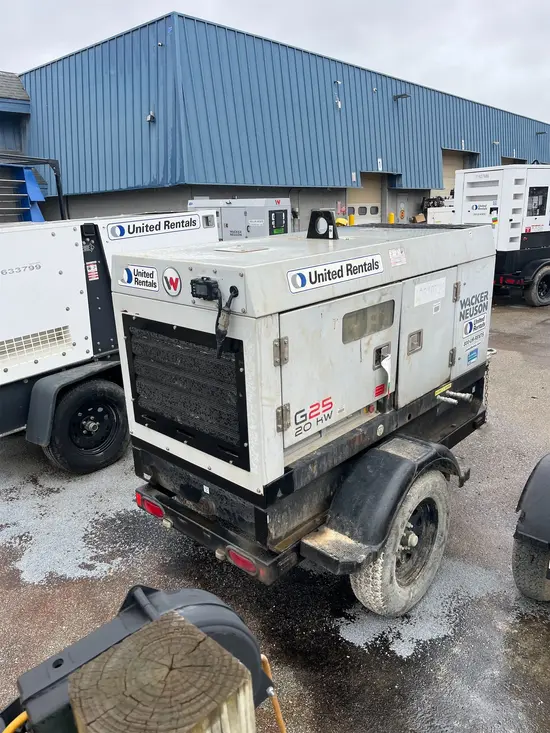 2018 Wacker Neuson G25 T4F Diesel Generator