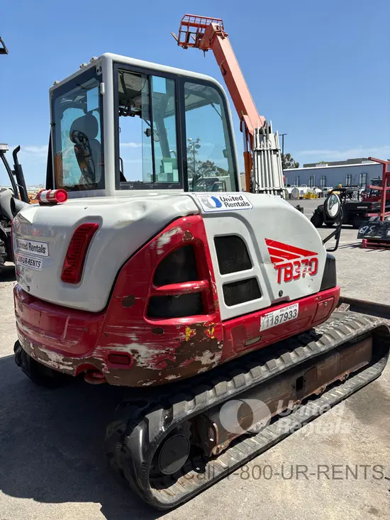 2021 Takeuchi TB370CR Mini Excavator