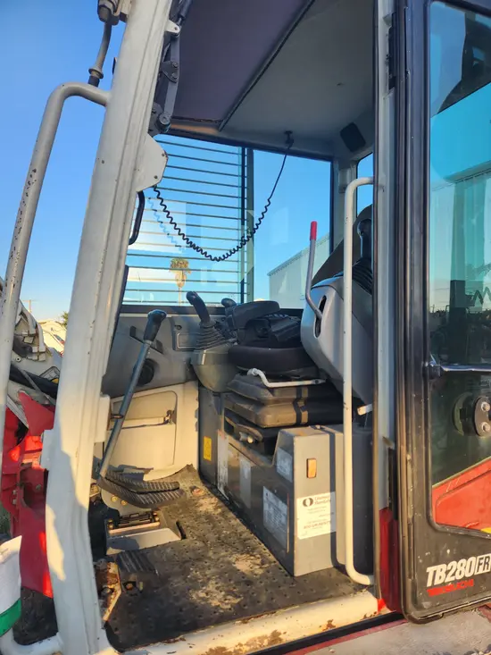 2018 Takeuchi TB280FR Excavator