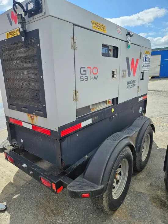 2019 Wacker Neuson G70 T4F Diesel Generator
