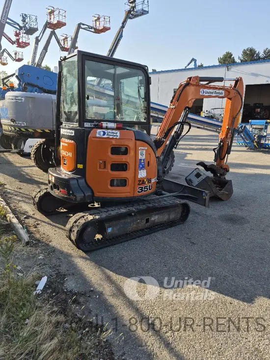 2023 HITACHI ZX35U-5 Mini Excavator