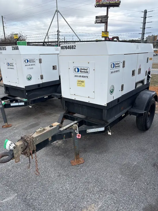 2018 Wacker Neuson G25 T4F Diesel Generator