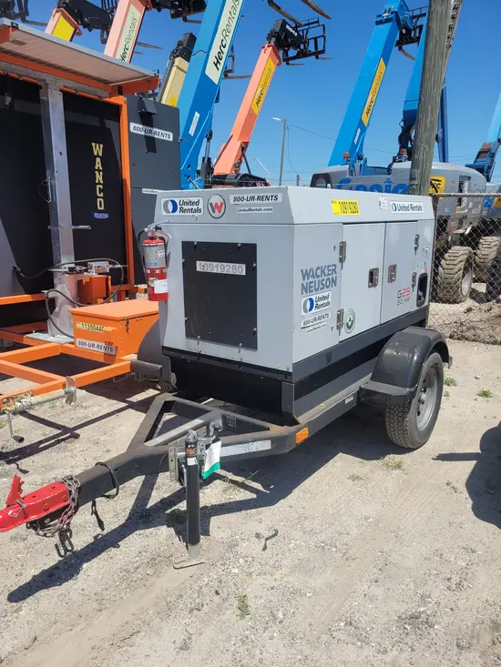 2019 Wacker Neuson G25 T4F Diesel Generator