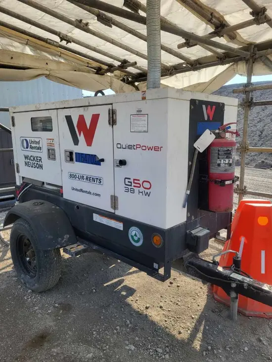2023 Wacker Neuson G50 T4F Diesel Generator