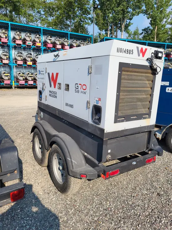 2019 Wacker Neuson G70 T4F Diesel Generator