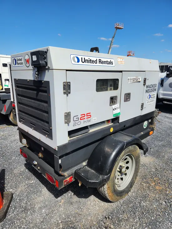 2021 Wacker Neuson G25 T4F Diesel Generator