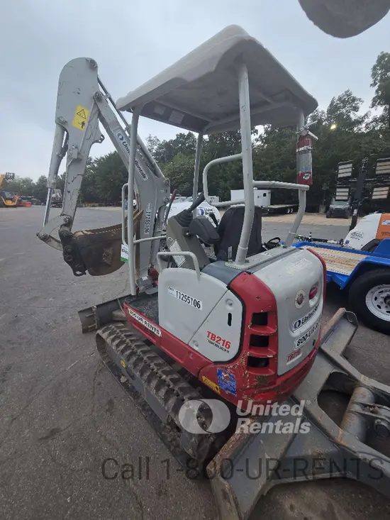 2021 Takeuchi TB216 Mini Excavator
