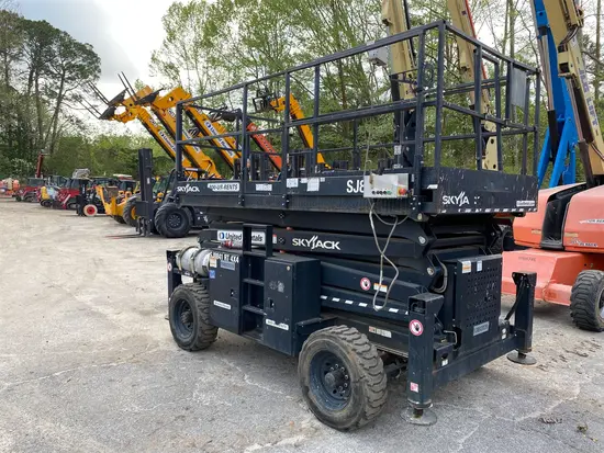 2019 Skyjack SJ8841RT Rough Terrain Scissor Lift