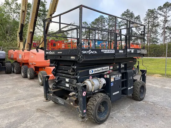 2019 Skyjack SJ8841RT Rough Terrain Scissor Lift