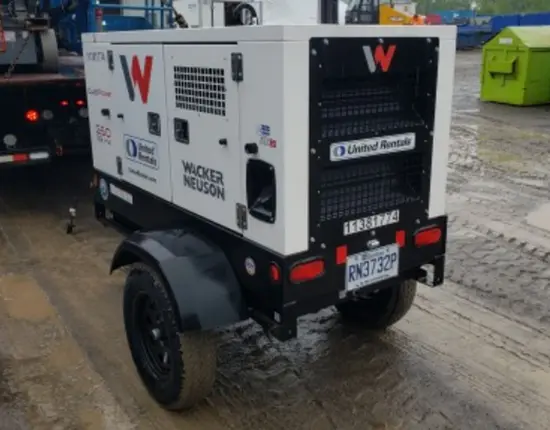2022 Wacker Neuson G 50 Diesel Generator