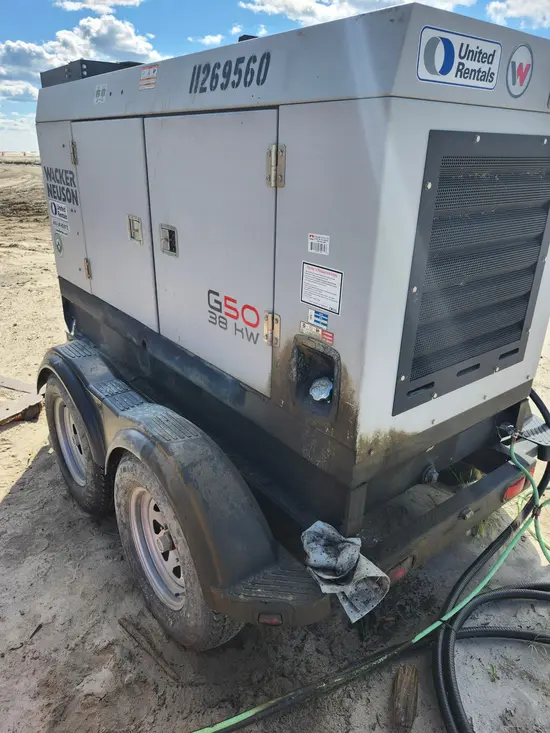 2021 Wacker Neuson G50 T4F Diesel Generator