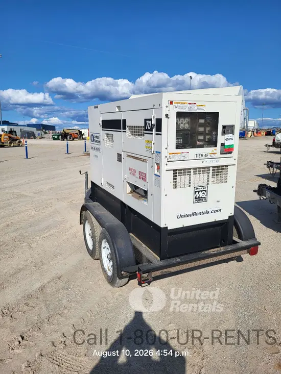 2022 Multiquip DCA70SSIU4F Diesel Generator