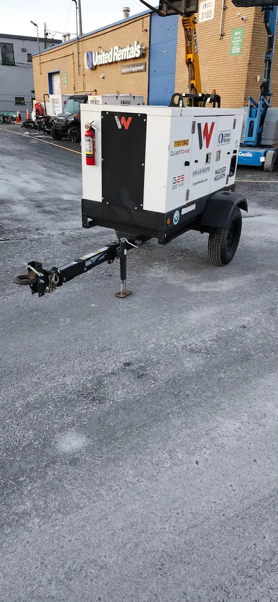 2022 Wacker Neuson G 25 Diesel Generator