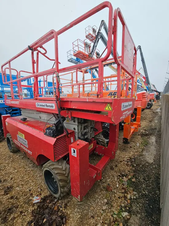 2019 MEC 4069RT Rough Terrain Scissor Lift
