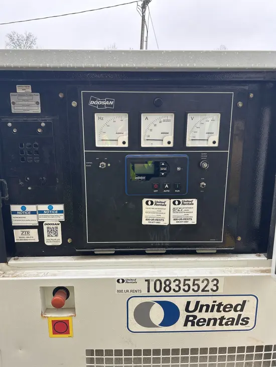 2018 Doosan G25WDO-T4F Diesel Generator