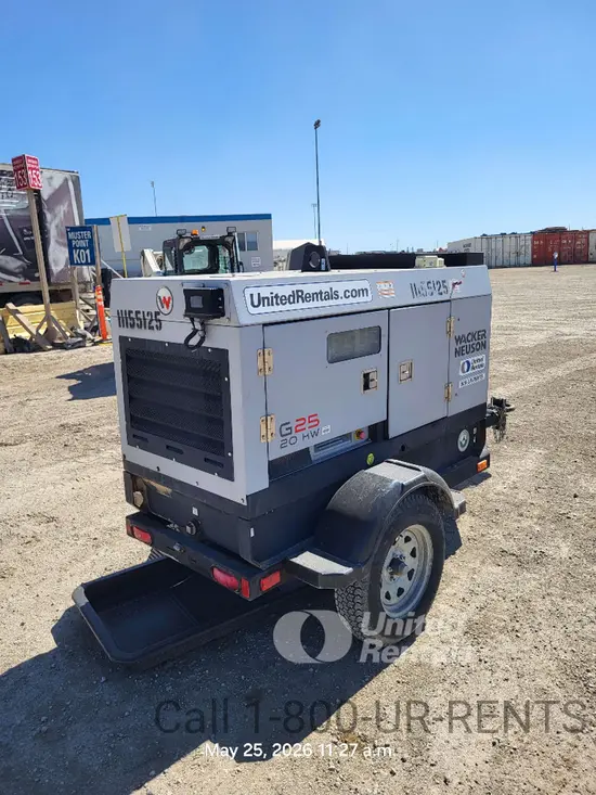 2021 Wacker Neuson G25 T4F Diesel Generator