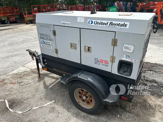 2019 Wacker Neuson G25 T4F Diesel Generator