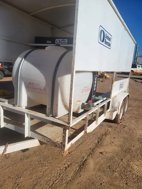 2016 Brock's Trailers 16' COOLING Evaporative Cooling Fan