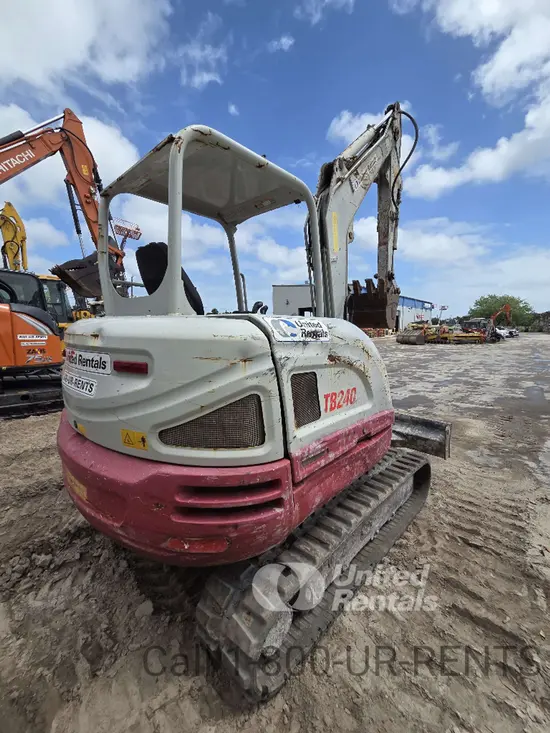2021 Takeuchi TB240 Mini Excavator