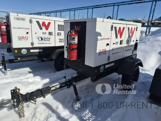 2022 Wacker Neuson G25 T4F Diesel Generator