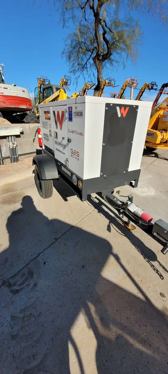 2022 Wacker Neuson G25 T4F Diesel Generator