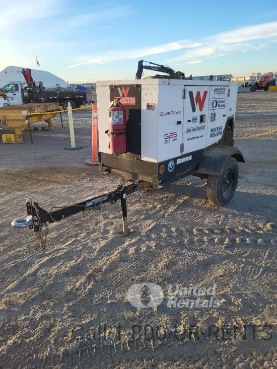 2022 Wacker Neuson G25 T4F Diesel Generator