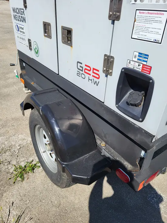2018 Wacker Neuson G25 T4F Diesel Generator