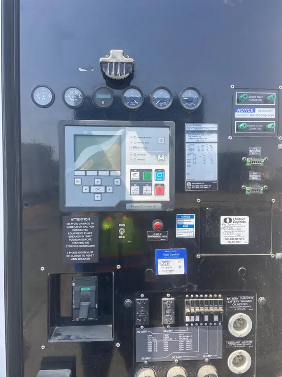 2018 Cummins C70D2RE Diesel Generator