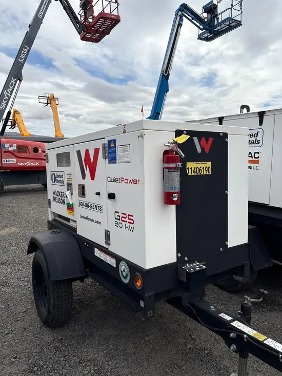 2022 Wacker Neuson G25 T4F Diesel Generator