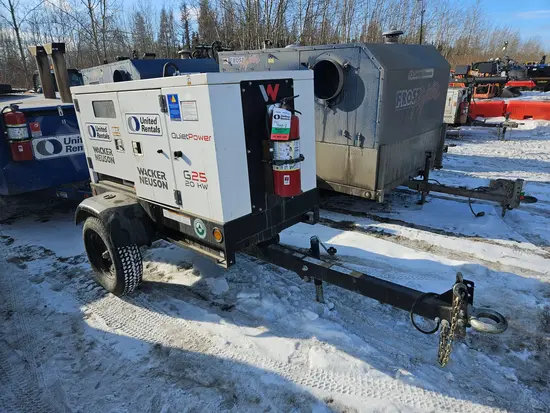 2022 Wacker Neuson G25 T4F Diesel Generator
