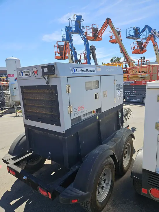 2019 Wacker Neuson G 25 Diesel Generator