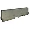 10 foot concrete barrier wall